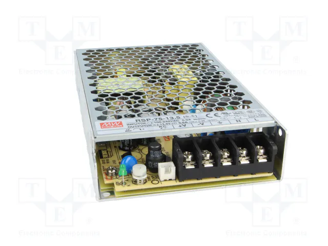 MEAN WELL RSP-75-13.5 Fuente de alimentación de impulso 75,6W 13,5VDC