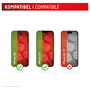 Displex 02103 Protector de Pantalla de Vidrio Templado 10H para Apple iPhone 16e, 6.1 Pulgadas, Transparente