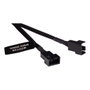 Alphacool Extensión de cable 4-Pin a 4-Pin 30cm Negro