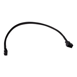 Alphacool Extensión de cable 4-Pin a 4-Pin 30cm Negro