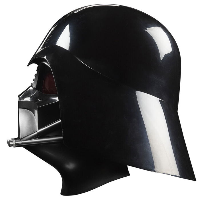 Hasbro Star Wars Casco Electrónico Darth Vader con Decorado Detallado y Sonidos, Réplica Coleccionable
