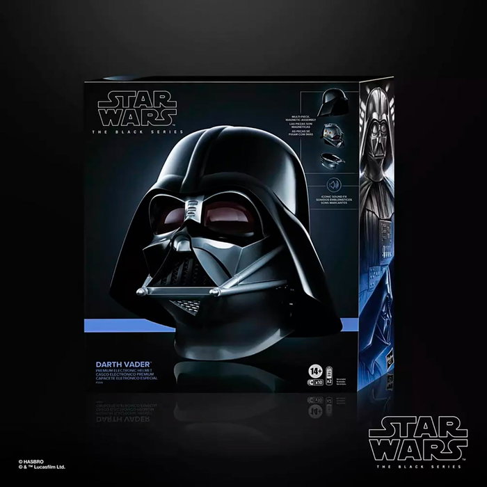 Hasbro Star Wars Casco Electrónico Premium Darth Vader F5514 - Sonidos, +14 años