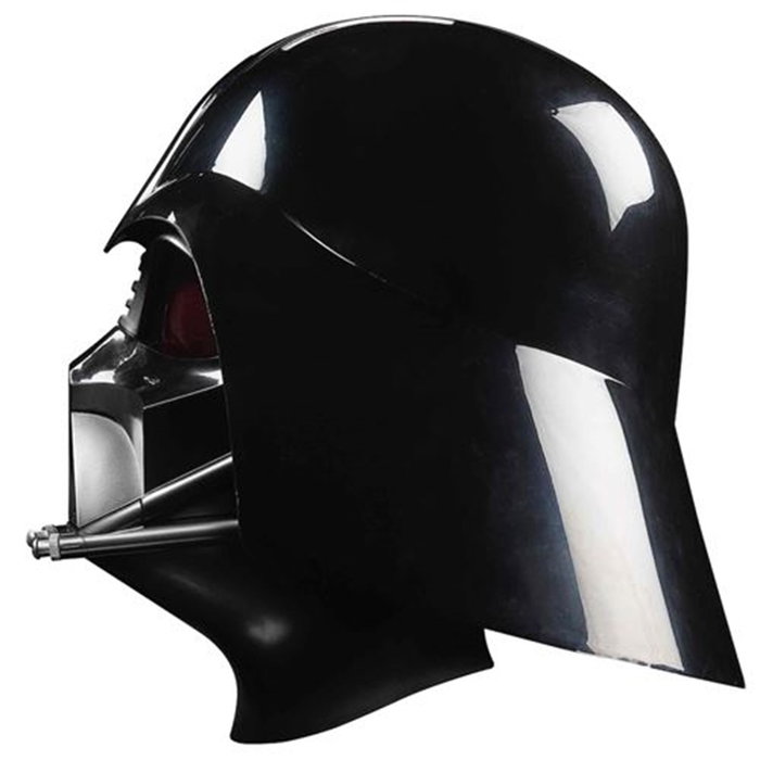 Hasbro Replica 1:1 del casco de Darth Vader - Star Wars, serie Obi-Wan Kenobi, con sonidos, conexión magnética y base de exposición