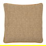 Cojín Ocre Poliester Decoración 55 X 55 cm (Set de 2)