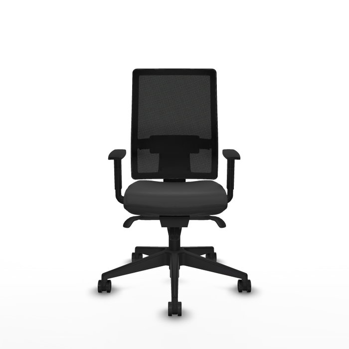 PIQUERAS Y CRESPO Silla de oficina Horna Gris oscuro y Negro PIQUERAS Y CRESPO Silla de oficina Horna Gris oscuro y Negro