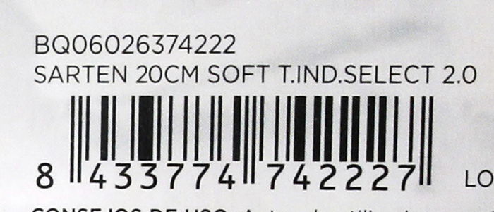 Quttin Sarten 20 cm Soft T.Ind.Select 2.0 (6 Unidades)