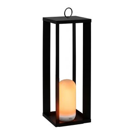 New Garden Siroco 50 Lámpara de Mesa 50 cm, Negro