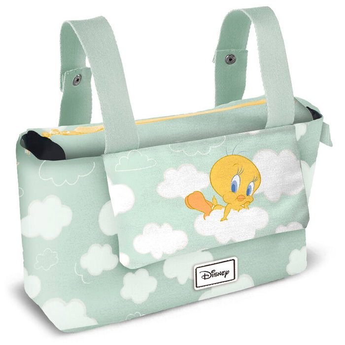 Karactermania Bolso Organizador Carro Bebé Hamper Mommy Piolín Clouds Verde