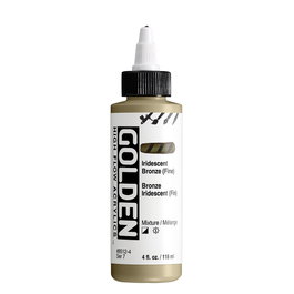 Golden High Flow Colores Acrílicos Iridiscente Bronze (Fino) 118 ml