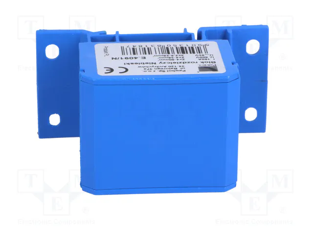 PAWBOL Bloque de distribución de 160A 600V azul