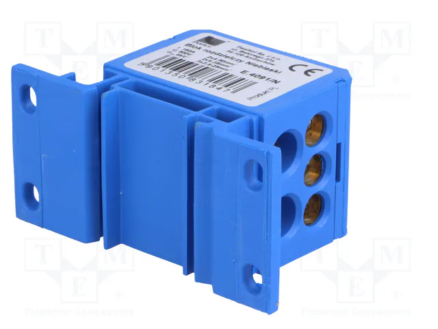 PAWBOL Bloque de distribución de 160A 600V azul