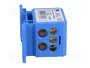 PAWBOL Bloque de distribución de 160A 600V azul
