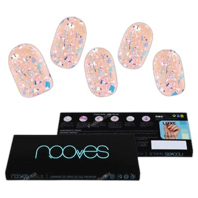 Nooves Láminas de Uñas de Gel Peach Galettes Premium Luxe Metallic Nooves Láminas de Uñas de Gel Peach Galettes Premium Luxe Metallic
