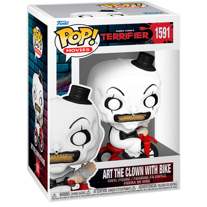 FUNKO Figura POP Terrifier Art the Clown with Bike