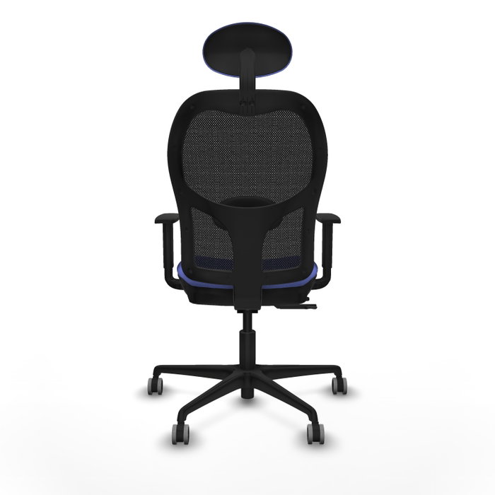 PIQUERAS Y CRESPO Silla de oficina Jorquera con mecanismo Sincro/Traslack Azul claro PIQUERAS Y CRESPO Silla de oficina Jorquera con mecanismo Sincro/Traslack Azul claro