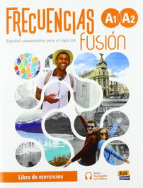 EDINUMEN Frecuencias Fusión A1 A2 Libro de Ejercicios + Audio Descargable