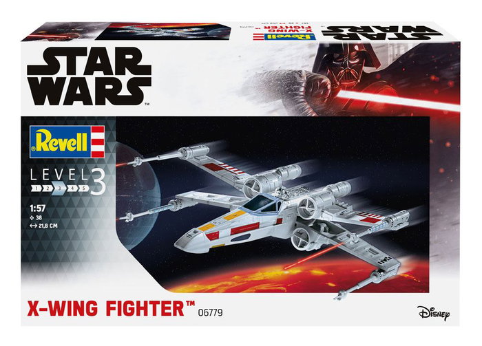 Star Wars Maqueta 1/57 X-wing Fighter 22 cm