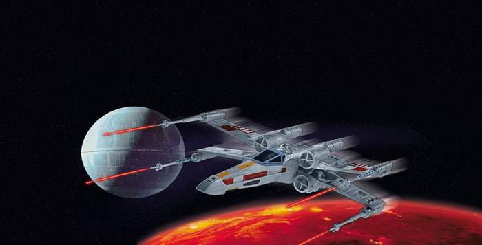 Star Wars Maqueta 1/57 X-wing Fighter 22 cm