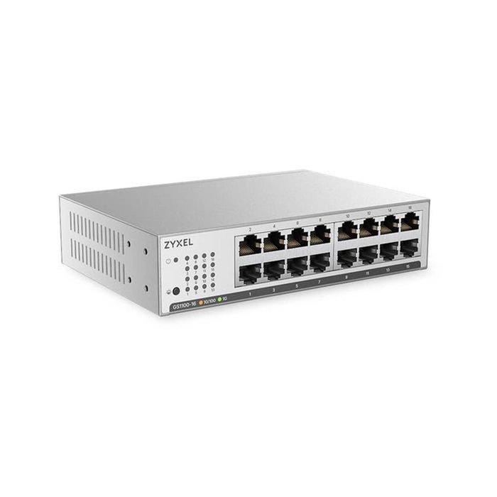 Zyxel GS1100-16 V4 Switch de 16 Puertos Gigabit Zyxel GS1100-16 V4 Switch de 16 Puertos Gigabit