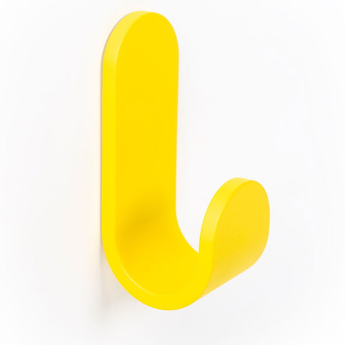 Viefe Percha Tok Amarillo Con Adhesivo 3M. Resistencia 5Kgs. (Set de 6) Viefe Percha Tok Amarillo Con Adhesivo 3M. Resistencia 5Kgs. (Set de 6)