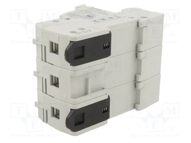 DF ELECTRIC Portafusibles PMX de 3 polos para raíl DIN DF ELECTRIC Portafusibles PMX de 3 polos para raíl DIN