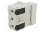 DF ELECTRIC Portafusibles PMX de 3 polos para raíl DIN