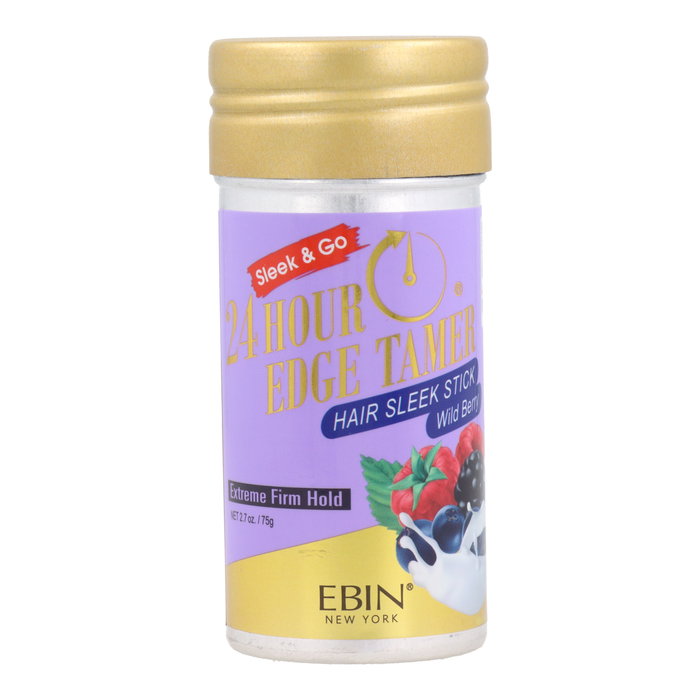 Ebin New York Cera 24Hr Edge Sleek Wild Berry para Bordes Fijación Nutritiva 75 gr Ebin New York Cera 24Hr Edge Sleek Wild Berry para Bordes Fijación Nutritiva 75 gr