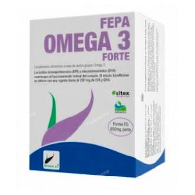 FEPADIET Omega 3 Forte 30 Perlas - Alto en EPA y DHA para el Corazón - 360mg EPA / 240mg DHA por Perla FEPADIET Omega 3 Forte 30 Perlas - Alto en EPA y DHA para el Corazón - 360mg EPA / 240mg DHA por Perla