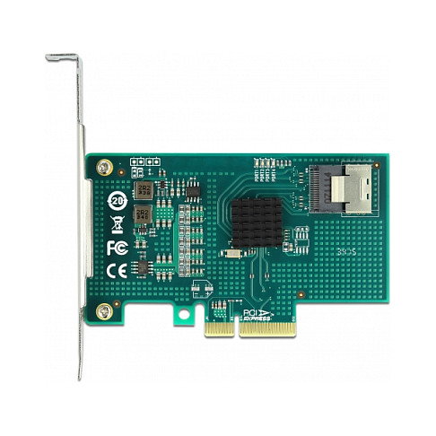 DeLOCK Tarjeta PCI Express x4 a 4 x SATA 6 Gb/s RAID e HyperDuo Perfil Bajo DeLOCK Tarjeta PCI Express x4 a 4 x SATA 6 Gb/s RAID e HyperDuo Perfil Bajo