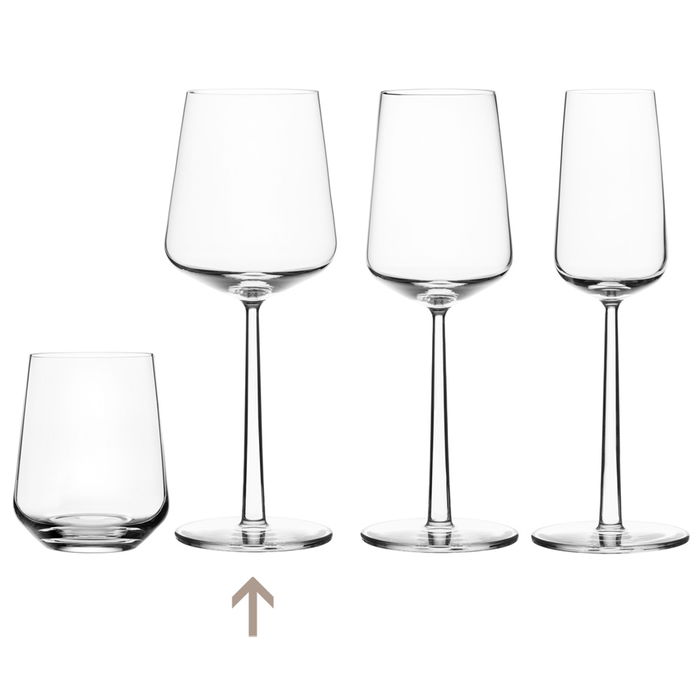 Iittala Set 2 Copas Essence 450 Ml (6 Unidades) Diseño Alfredo Häberli Aptas Lavavajillas