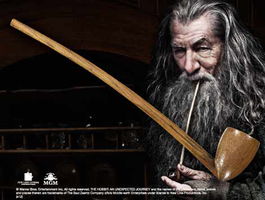 The Noble Collection Réplica Pipa Gandalf El Hobbit Tamaño Real 23 cm