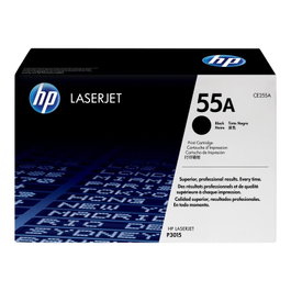 HP Cartucho de tóner 55A Negro (CE255A)