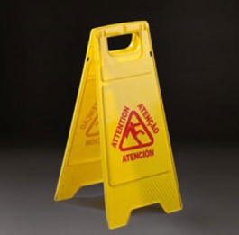 Señal Suelo Mojado Señalización Segurida