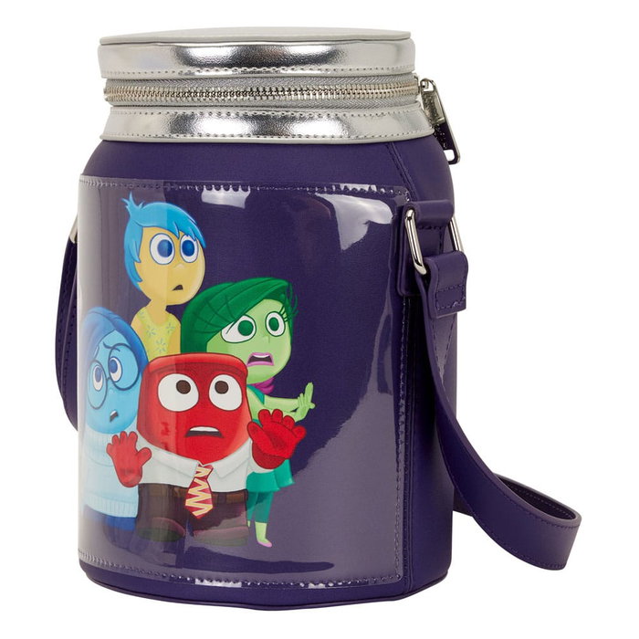 Disney/Pixar by Loungefly Bandolera Inside Out 2 Figural Jar Disney/Pixar by Loungefly Bandolera Inside Out 2 Figural Jar