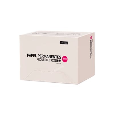 Bifull Papel Permanente Pequeño 75x50mm 100 Unidades
