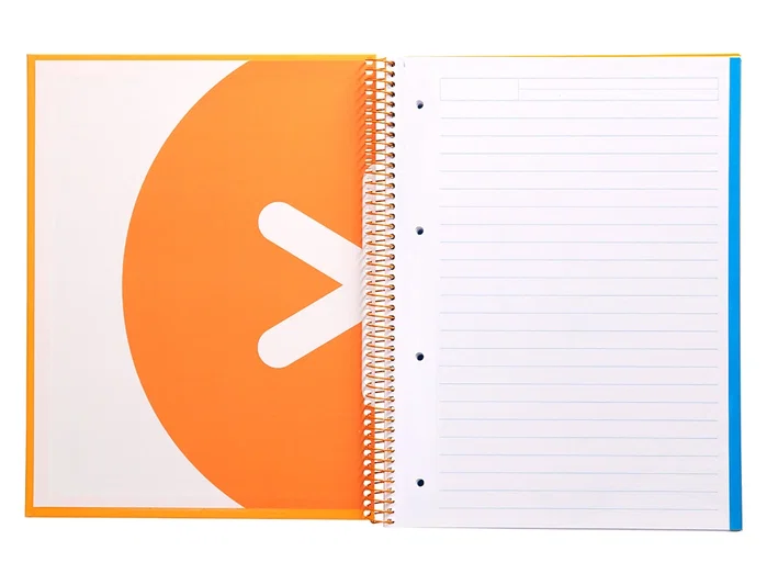 Antartik Cuaderno espiral A4 micro mostaza 120 hojas