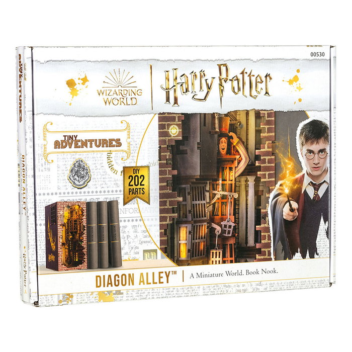 Revell Tiny Adventures Harry Potter Callejón Diagon Book Nook con LED Revell Tiny Adventures Harry Potter Callejón Diagon Book Nook con LED