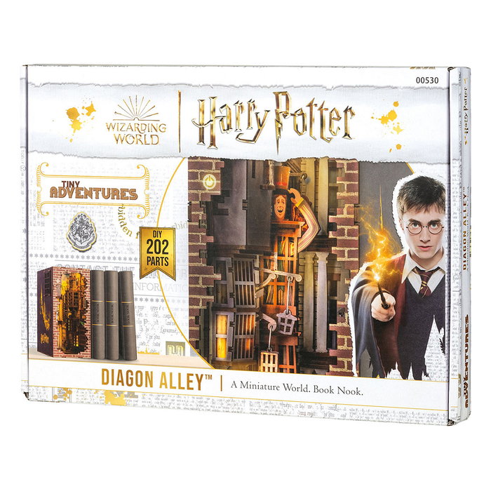 Revell Tiny Adventures Harry Potter Callejón Diagon Book Nook con LED Revell Tiny Adventures Harry Potter Callejón Diagon Book Nook con LED