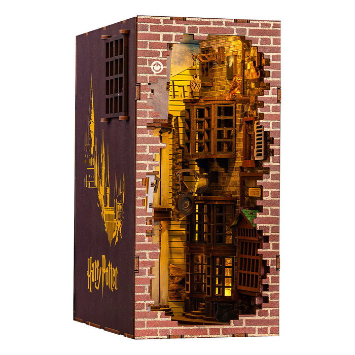 Revell Tiny Adventures Harry Potter Callejón Diagon Book Nook con LED Revell Tiny Adventures Harry Potter Callejón Diagon Book Nook con LED