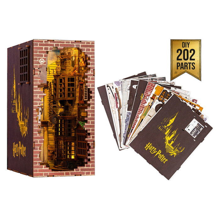 Revell Tiny Adventures Harry Potter Callejón Diagon Book Nook con LED Revell Tiny Adventures Harry Potter Callejón Diagon Book Nook con LED