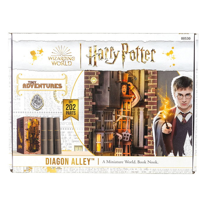 Revell Tiny Adventures Harry Potter Callejón Diagon Book Nook con LED Revell Tiny Adventures Harry Potter Callejón Diagon Book Nook con LED