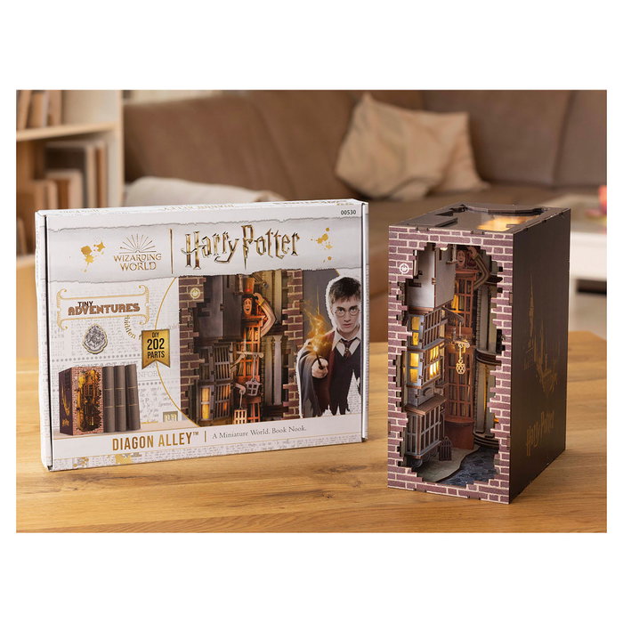 Revell Tiny Adventures Harry Potter Callejón Diagon Book Nook con LED Revell Tiny Adventures Harry Potter Callejón Diagon Book Nook con LED