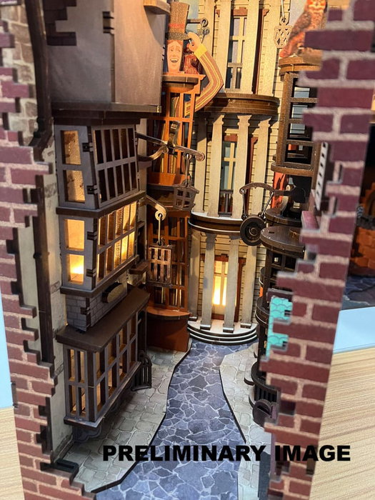 Harry Potter Maqueta Book Nook Tiny Adventures Callejón Diagon 23 cm Harry Potter Maqueta Book Nook Tiny Adventures Callejón Diagon 23 cm