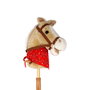 Tachan Cabeza Caballo Marrón Desmontable T00987 con Ruedas +3 años