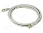TELEGÄRTNER Patch cord S/FTP Cat 6a RJ45 2m gris