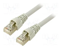 TELEGÄRTNER Patch cord S/FTP Cat 6a RJ45 2m gris