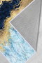 Conceptum Hmnt768 Alfombra de Vestíbulo 80 x 200 cm, Lavable a Máquina, Antideslizante, Poliéster 100%, 3D