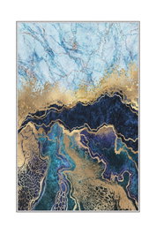 Conceptum Hmnt768 Alfombra de Vestíbulo 80 x 200 cm, Lavable a Máquina, Antideslizante, Poliéster 100%, 3D