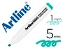 Artline EK-660 Rotulador Fluorescente Verde Pastel Punta Biselada Trazo 1-5mm
