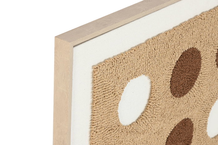 DKD Home Decor Cuadro Lienzo Poliéster 60x60 cm 3D Surtido de 2